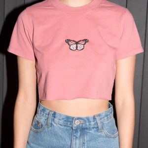 Brandy Melville butterfly tee